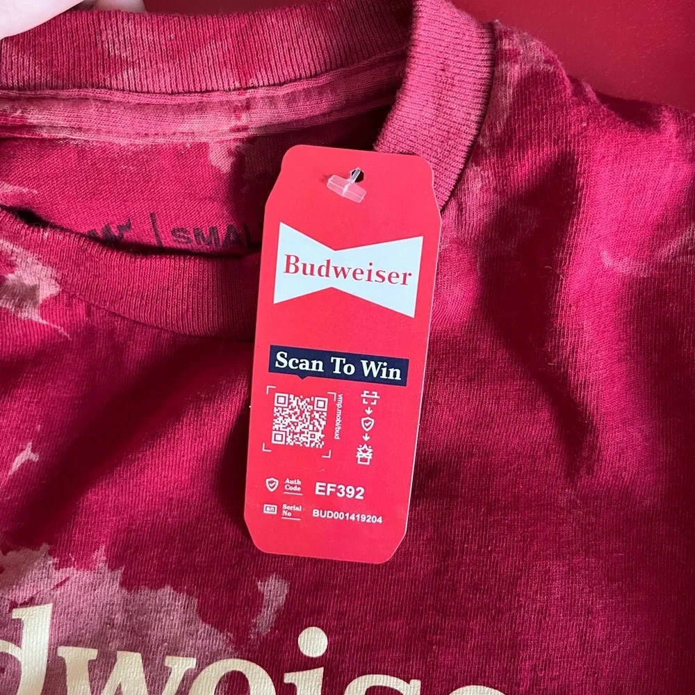 Budweiser‎ NWT TieDye Tee